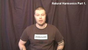 Online Guitar Lessons - Natural Harmonics - Part 1